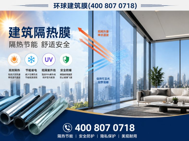 诏安县玻璃隔热膜展示图