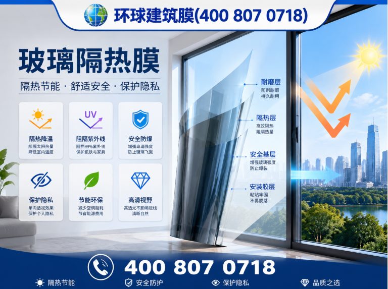 诏安县节能隔热膜展示图